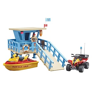 Foto 7 | Figura Bworld Life Guard con Remo - Venta Internacional