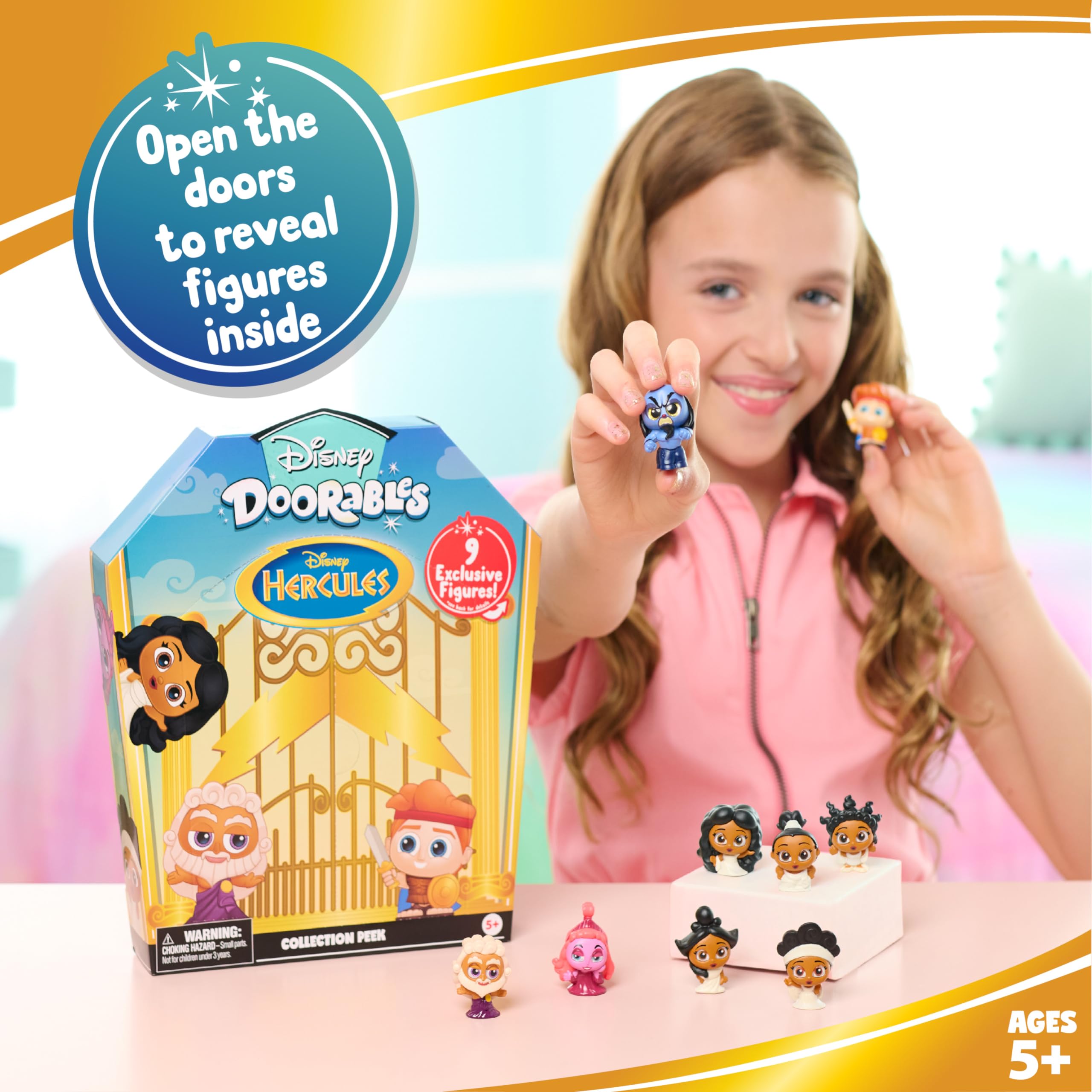 Foto 4 pulgar | Paquete De Coleccionista Toy Disney Doorables Hercules Con 9 Figuras - Venta Internacional.