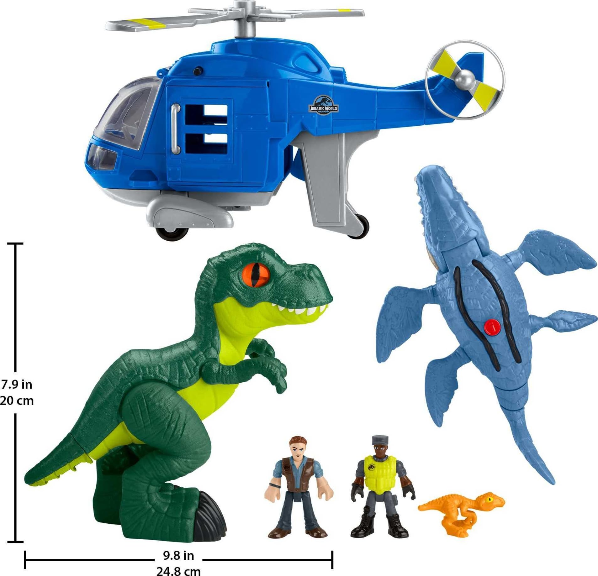 Foto 7 pulgar | Set Dinosaurios Imaginext Jurassic World de Toy Fisher-price - Venta Internacional