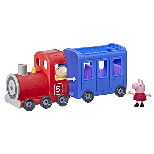 Juguete Peppa's Adventure Train: Vehículo Desmontable, Figuras, Ruedas - Venta Internacional.