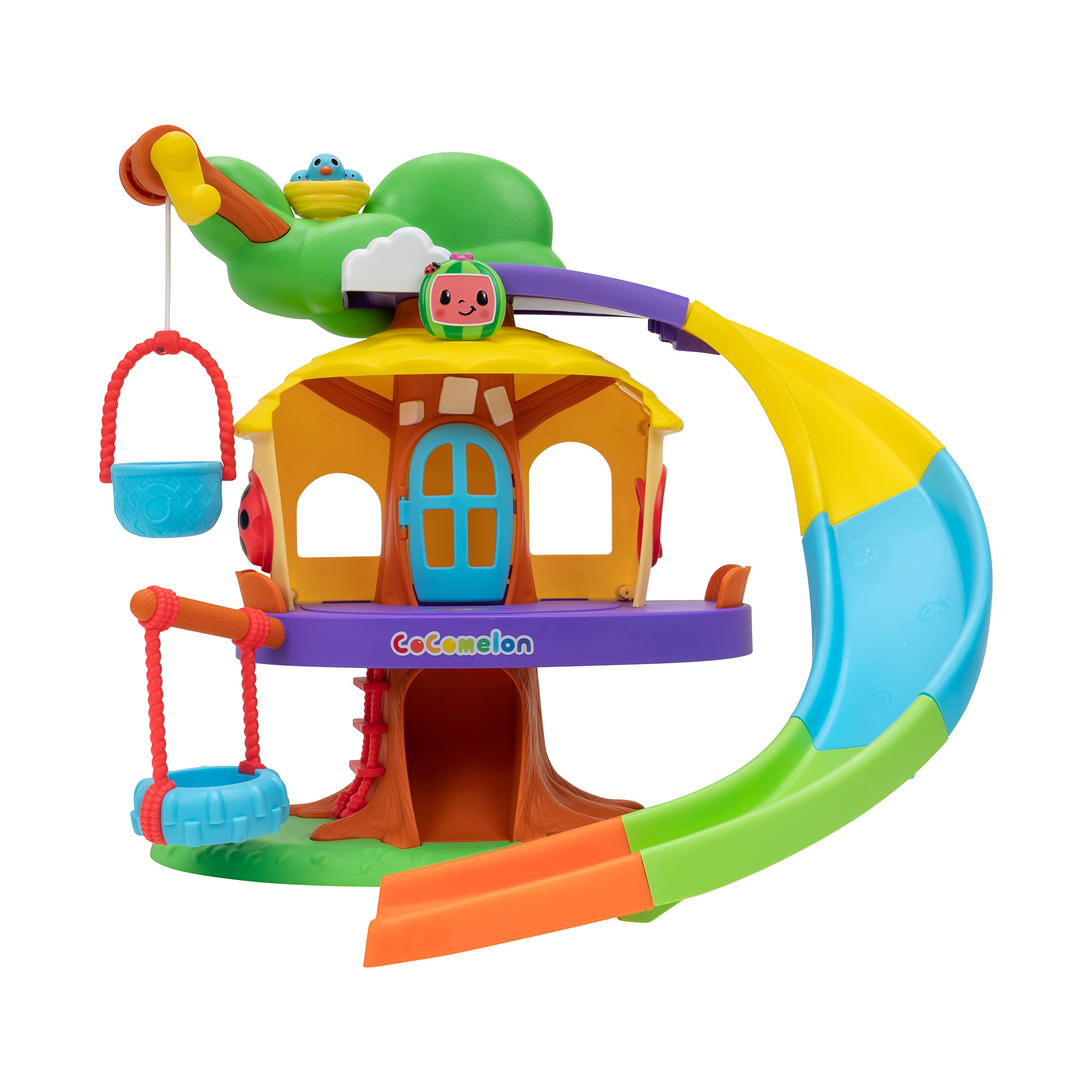 Playset Cocomelon Deluxe Clubhouse Con Jj Y Sus Amigos Durante 2 Años - Venta Internacional.