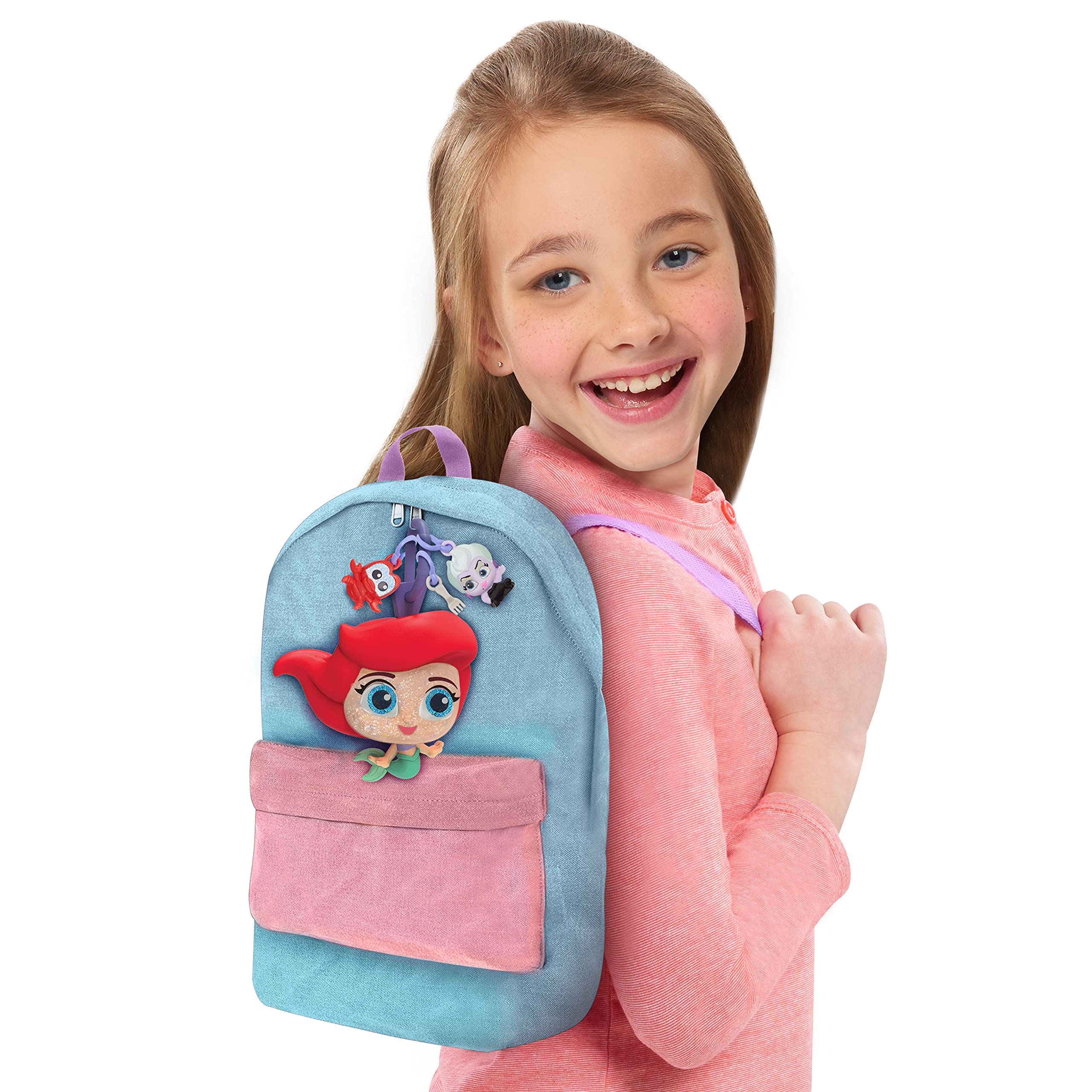 Foto 4 | Figura de Disney Doorables Tag-a-longs Ariel Series 1 - Venta Internacional