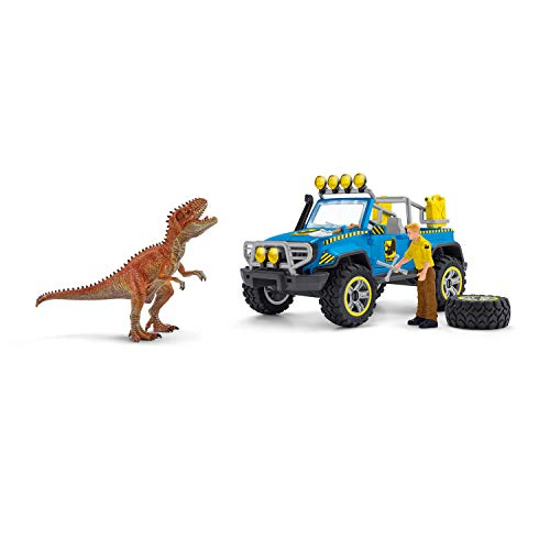 Foto 4 pulgar | Camión De Juguete Con Dino Outpost Y Giganotosaurus Playset Schleic - Venta Internacional.