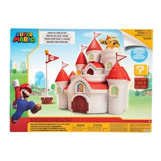 Foto 6 | Playset Nintendo Super Mario Mushroom Kingdom Castle Con Bowser - Venta Internacional.
