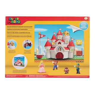 Foto 7 | Playset Nintendo Super Mario Mushroom Kingdom Castle Con Bowser - Venta Internacional.