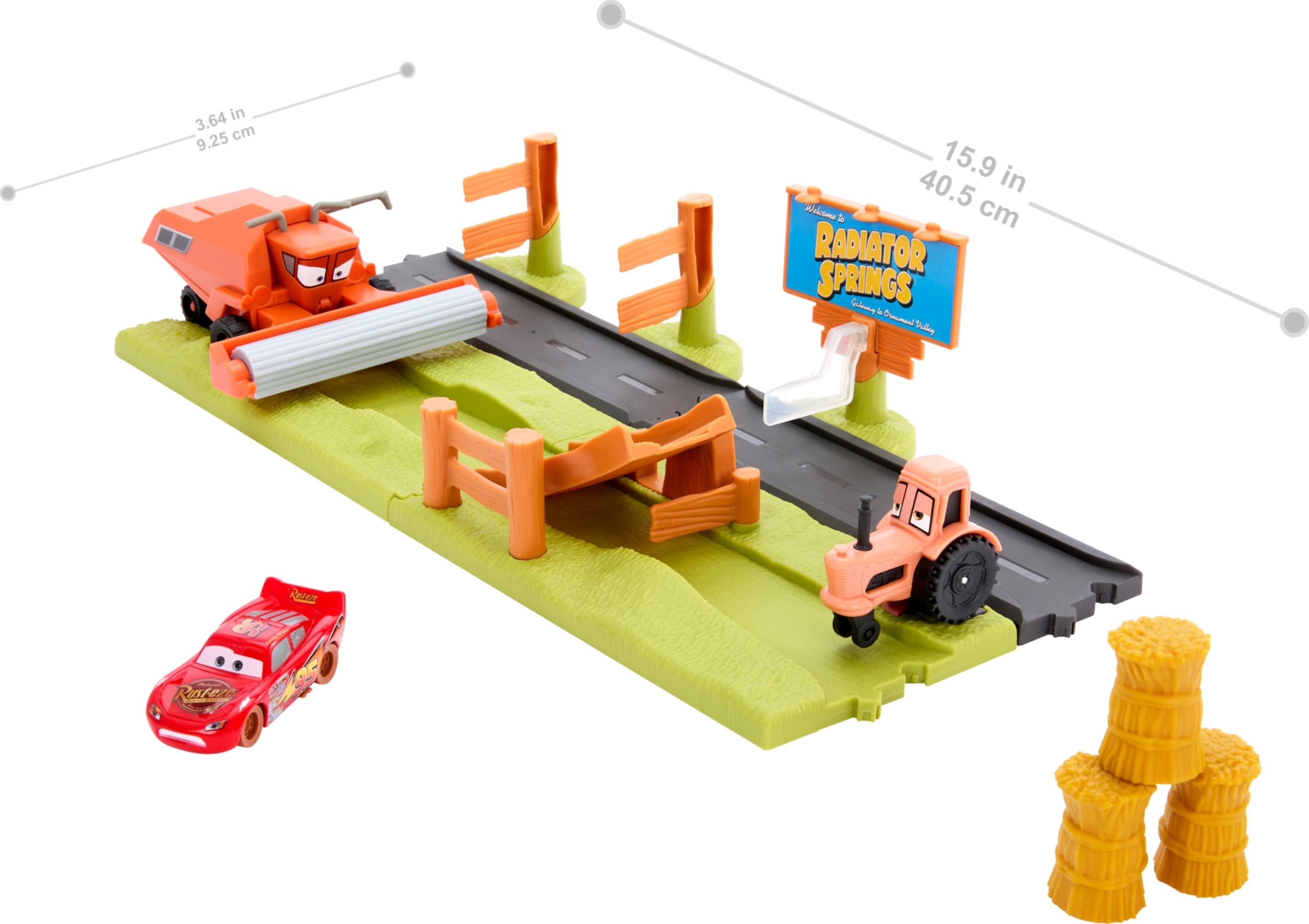 Foto 6 pulgar | Playset Mattel Disney Pixar Cars Con 3 Vehículos De Juguete Frank - Venta Internacional.