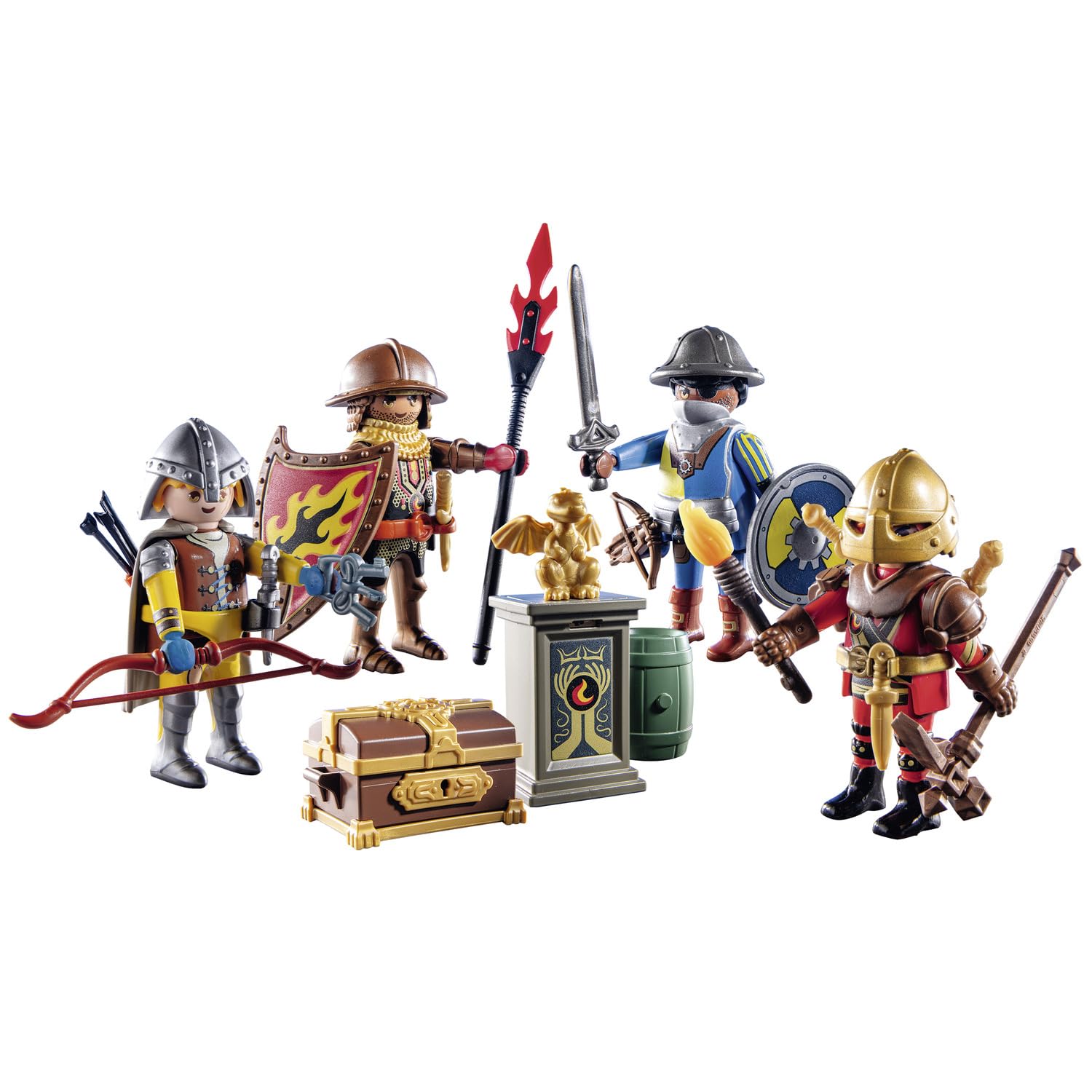 Foto 7 pulgar | Juguete Playmobil My Figures Knights Of Novelmore Con 4 Figuras - Venta Internacional.