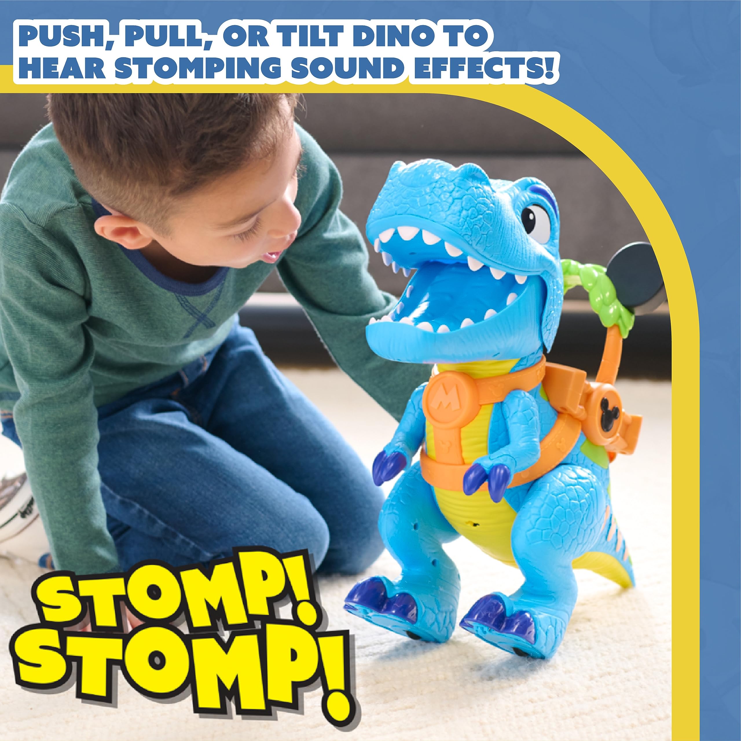 Foto 3 pulgar | Set De Juguetes Just Play Disney Junior Mickey Mouse Funhouse Dino - Venta Internacional.