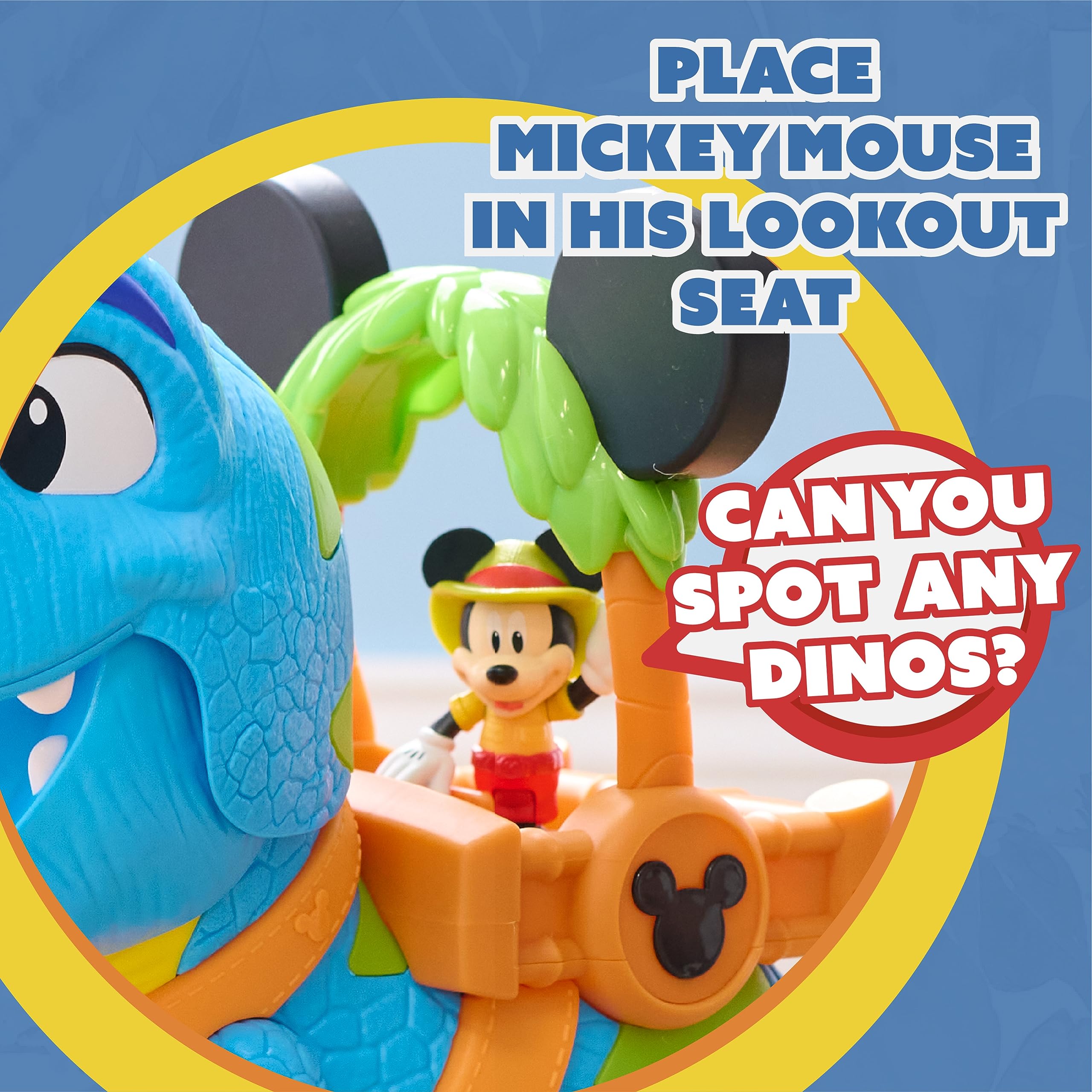 Foto 6 pulgar | Set De Juguetes Just Play Disney Junior Mickey Mouse Funhouse Dino - Venta Internacional.