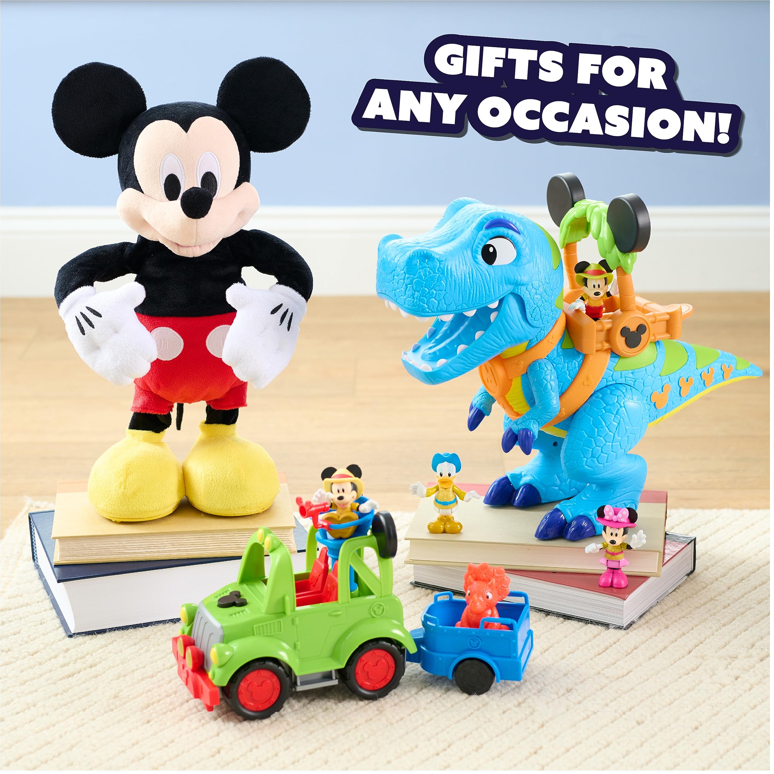 Foto 7 pulgar | Set De Juguetes Just Play Disney Junior Mickey Mouse Funhouse Dino - Venta Internacional.