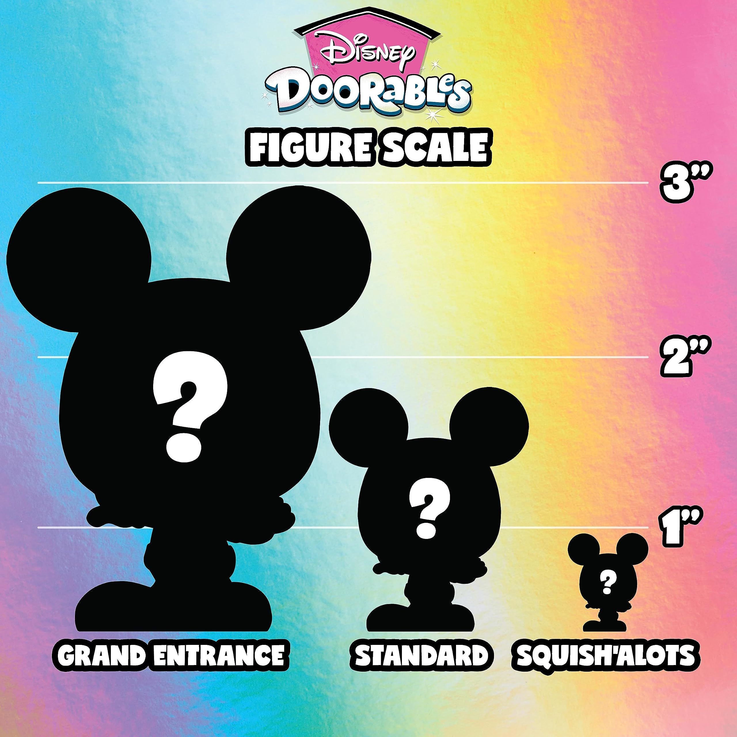 Foto 2 | Juego De 2 Piezas De Mickey Mouse Toy Disney Doorables Grand Entrance - Venta Internacional.