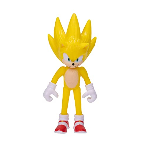 Foto 4 pulgar | Sonic The Hedgehog 2 Película Gigante Eggman Con Super Sonic 2.5'' Figura De Acción Battle Playset - Venta Internacio