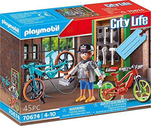 Foto 2 pulgar | Set De Regalo Playmobil Bike Workshop - Venta Internacional.