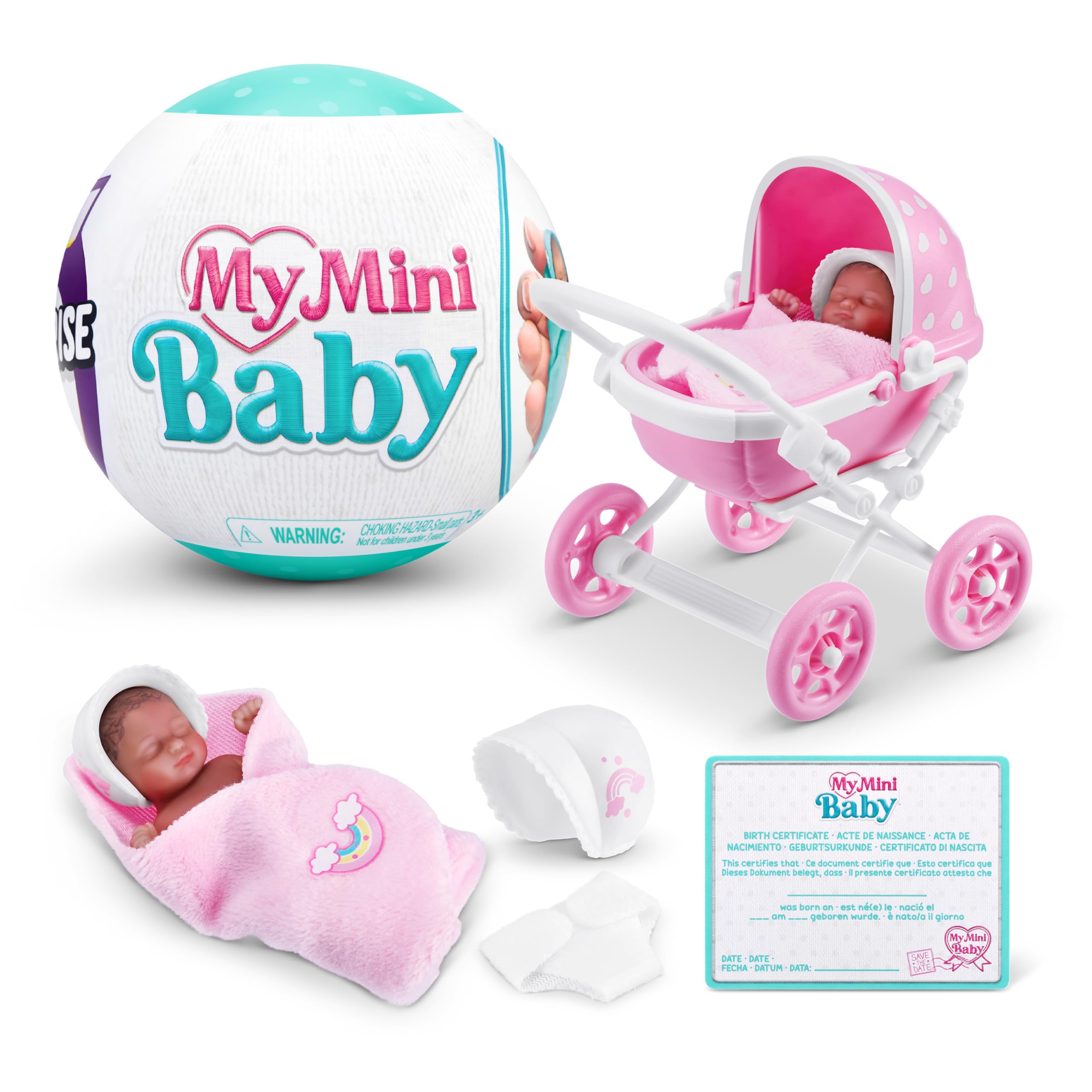 Foto 4 pulgar | Toy 5 Surprise My Mini Baby Series 1 (paquete De 2) Zuru Para Niñas - Venta Internacional.