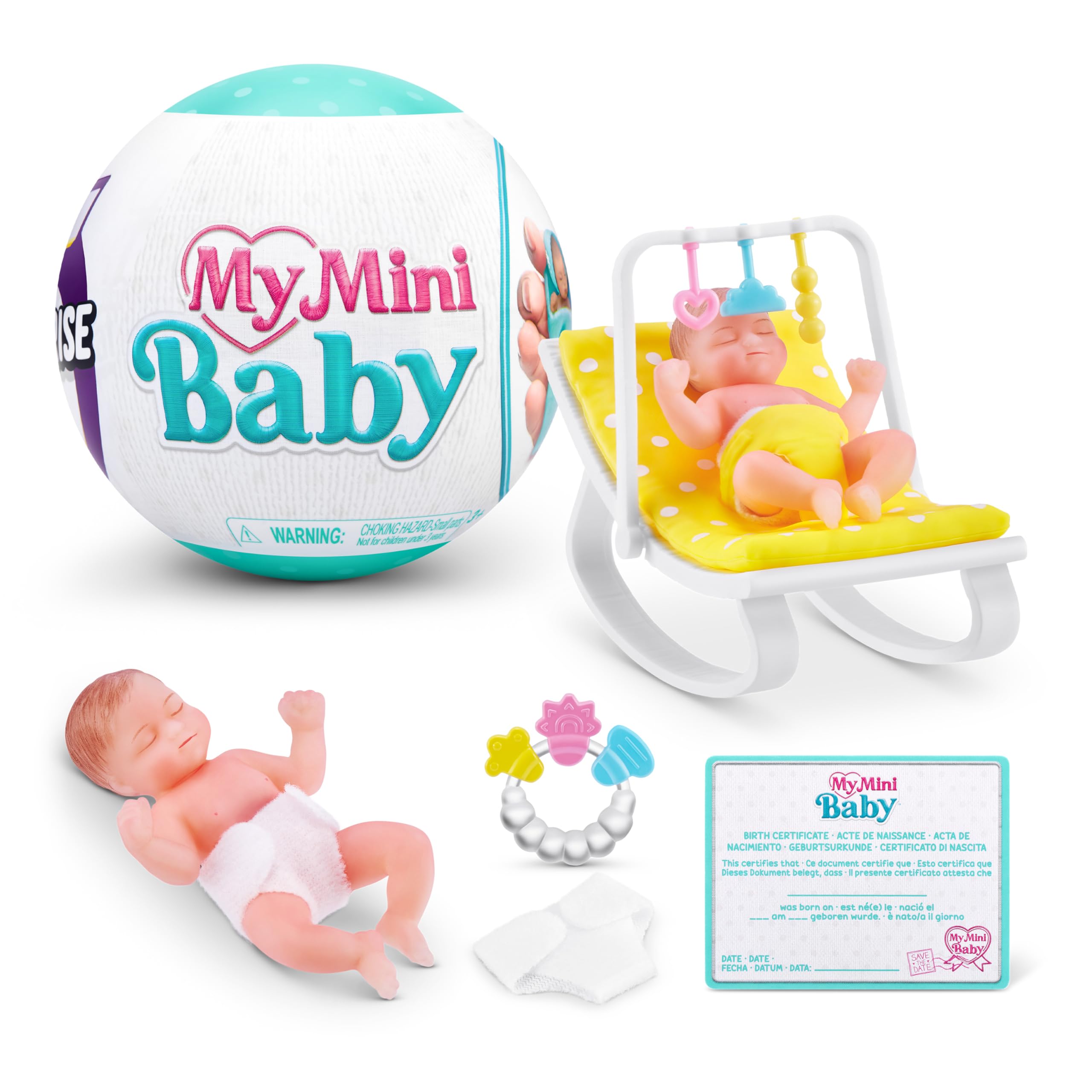 Foto 5 | Toy 5 Surprise My Mini Baby Series 1 (paquete De 2) Zuru Para Niñas - Venta Internacional.