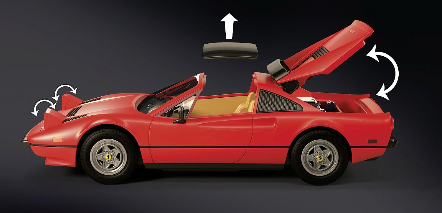 Foto 5 pulgar | Juguete Playmobil Magnum P.i. Ferrari 308gt Con Figuras - Venta Internacional.