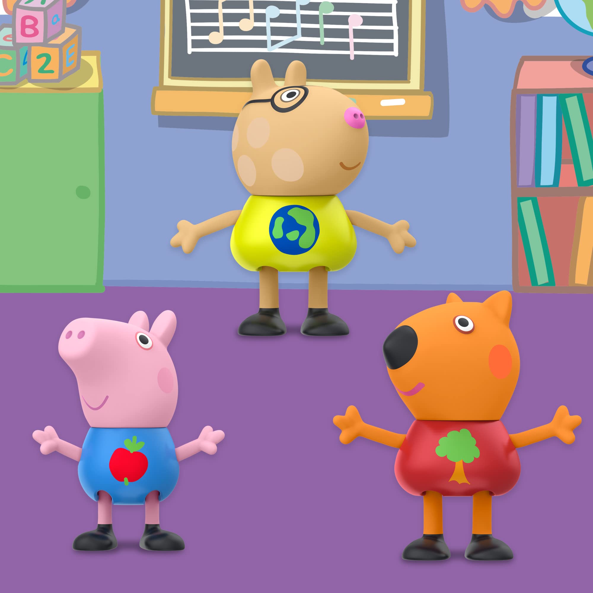 Foto 6 pulgar | Figuras De Juguete De Peppa Pig Para El Aula Escolar, Paquete De 8 Unidades Para Niños Mayores De 3 Años - Vent