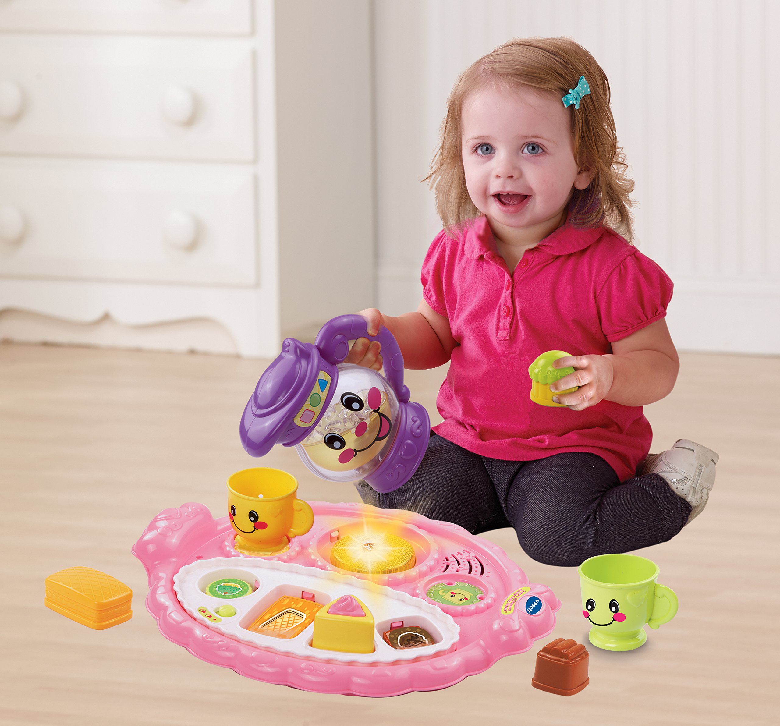 Foto 4 pulgar | Playset Vtech Learn And Discover Pretty Party De Más De 6 Millones Con Sonido - Venta Internacional.