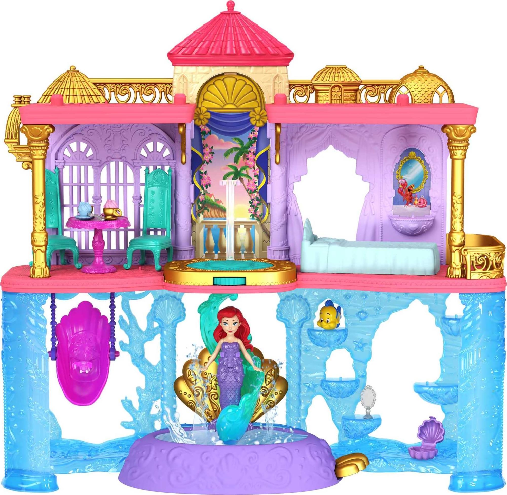 Foto 1 | Castillo de Juguete Mattel Disney Princess La Sirenita Ariel - Venta Internacional
