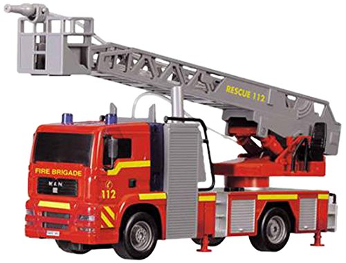 Camión de Bomberos Dickie Toys 12 Luces y Sonido SOS con Bomba - Venta Internacional