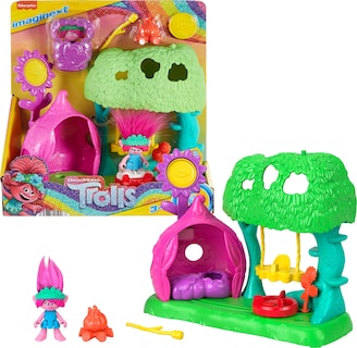 Foto 1 | Set de Juego Imaginext Dreamworks Trolls De Fisher-price Con Poppy 3+ - Venta Internacional