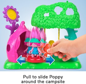 Foto 3 | Set de Juego Imaginext Dreamworks Trolls De Fisher-price Con Poppy 3+ - Venta Internacional