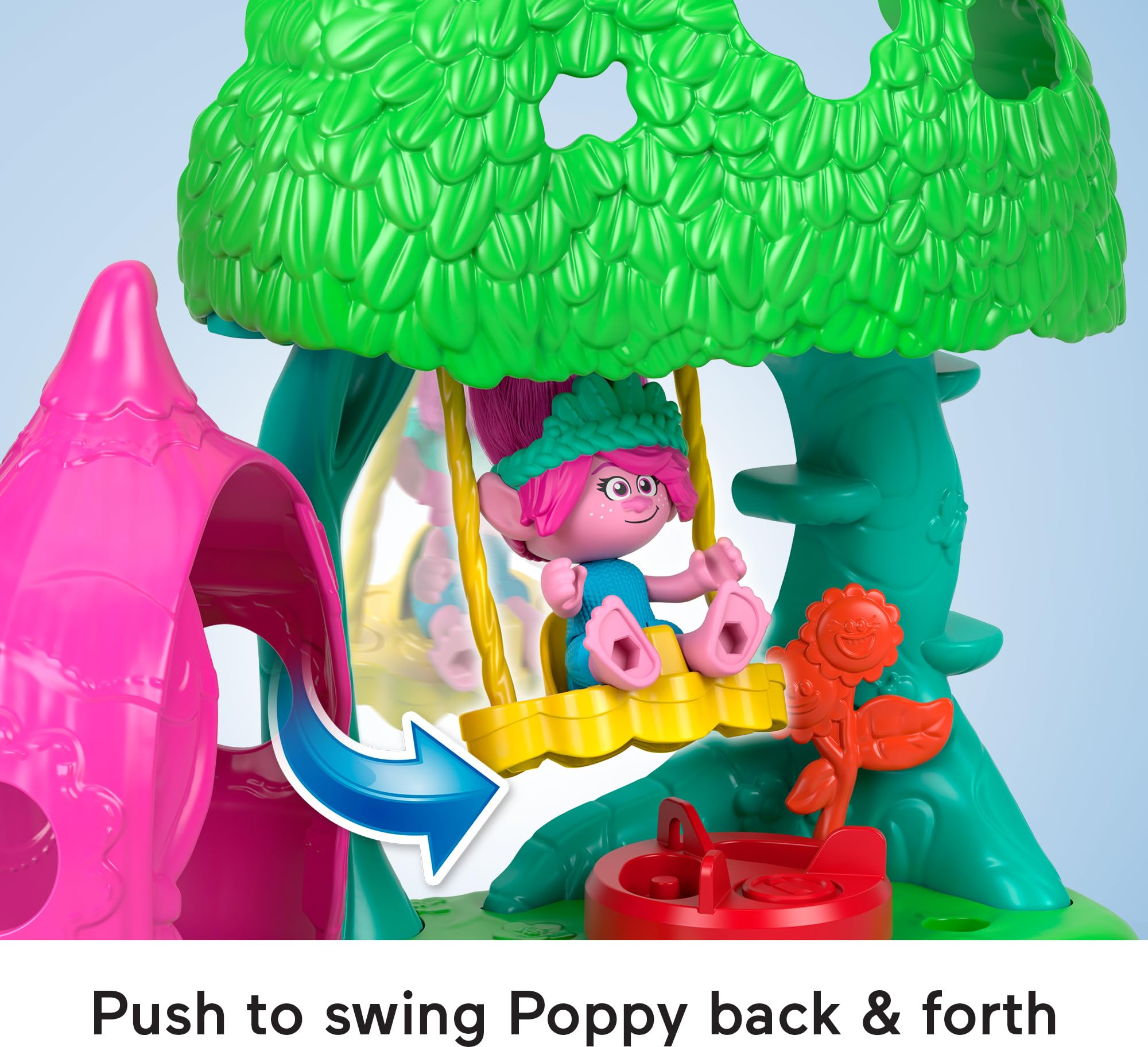 Foto 5 pulgar | Set de Juego Imaginext Dreamworks Trolls De Fisher-price Con Poppy 3+ - Venta Internacional