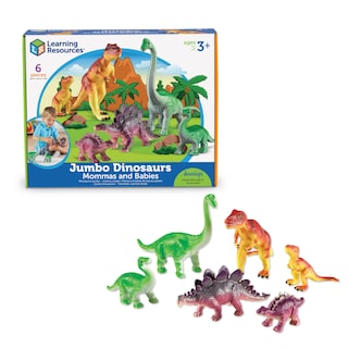 Foto 1 | Recursos De Aprendizaje Sobre Juguetes: Dinosaurios Gigantes, Mamás Y Bebés - Venta Internacional.