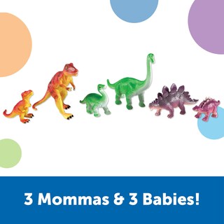 Foto 4 | Recursos De Aprendizaje Sobre Juguetes: Dinosaurios Gigantes, Mamás Y Bebés - Venta Internacional.