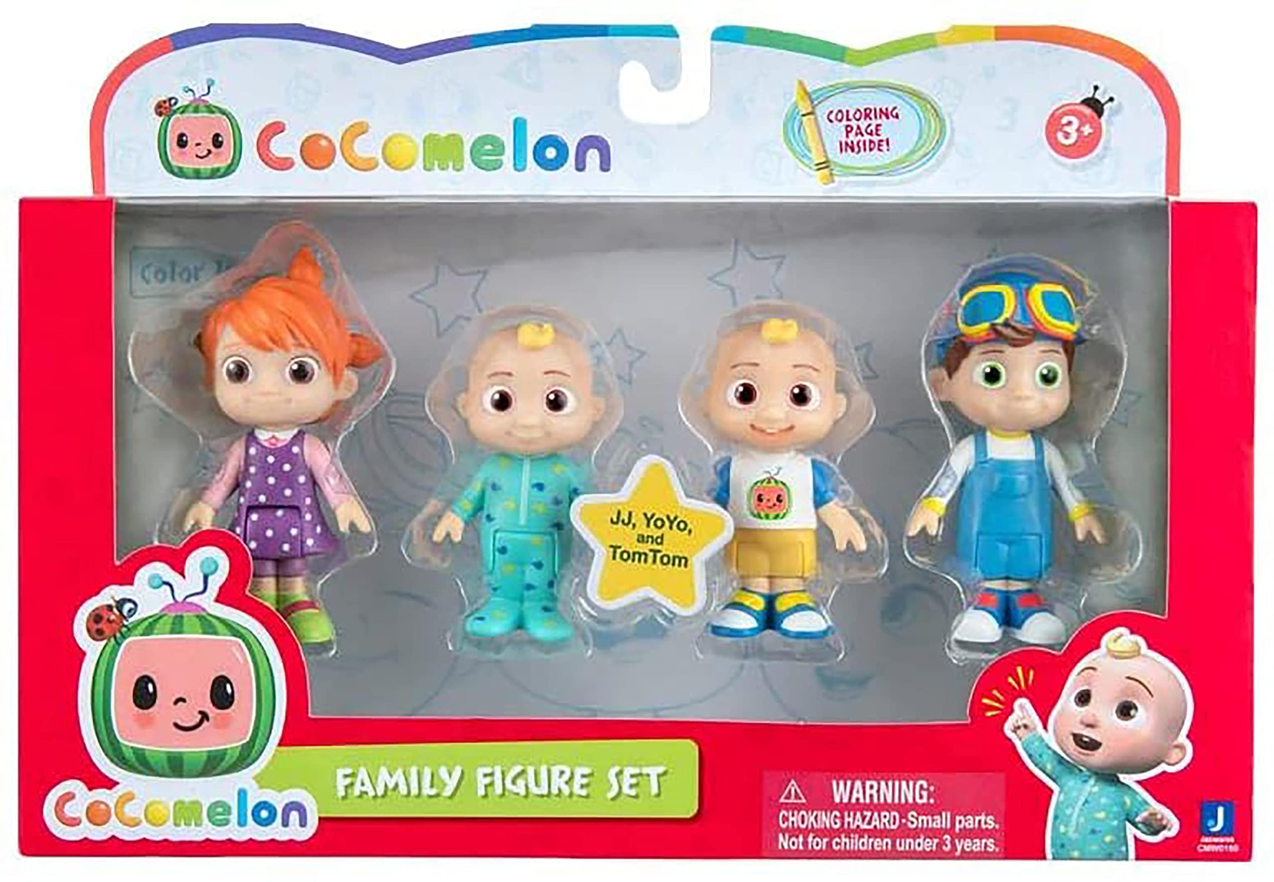 Foto 3 pulgar | Set De Figuras De La Familia Cocomelon - Venta Internacional.