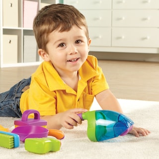 Foto 2 | Recursos De Aprendizaje Del Set De Juegos Para Niños Pequeños New Sprouts Clean It! 6 Piezas - Venta Internacional.