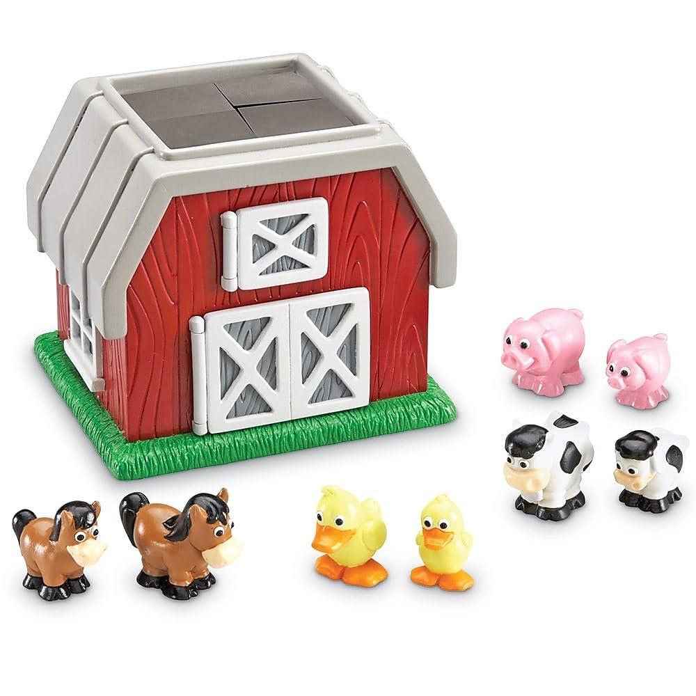Foto 5 pulgar | Toy Learning Resources Hide-n-go Moo Farm Animal Barn, 9 Piezas - Venta Internacional.