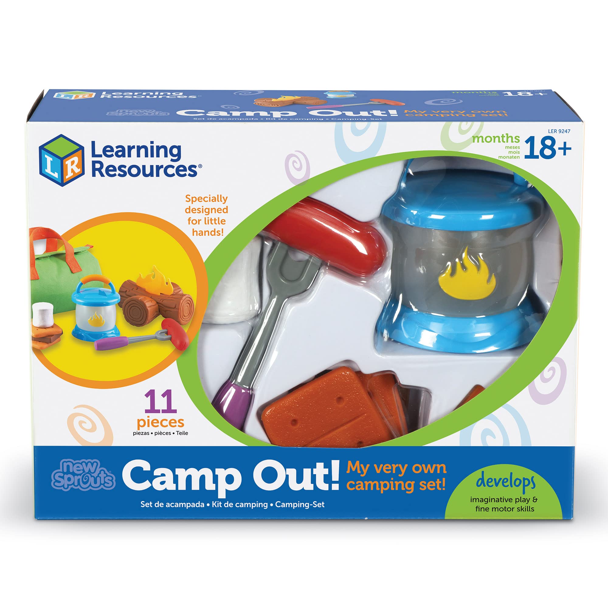 Foto 7 pulgar | Set De Campamento Recursos De Aprendizaje ¡new Sprouts Camp Out! ¡más De 18 Meses - Venta Internacional.