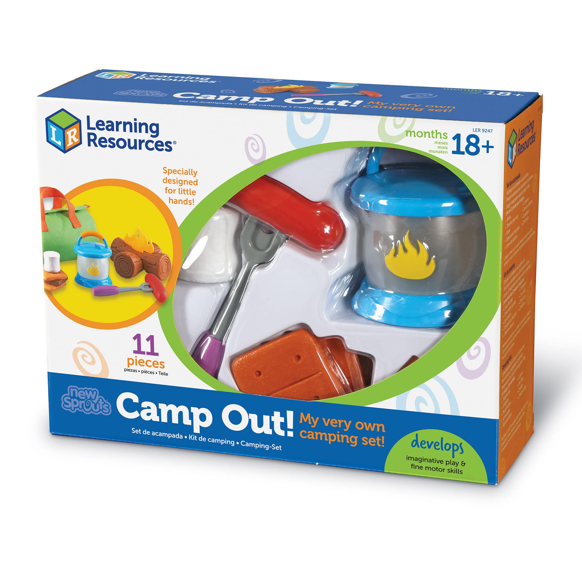 Foto 8 pulgar | Set De Campamento Recursos De Aprendizaje ¡new Sprouts Camp Out! ¡más De 18 Meses - Venta Internacional.