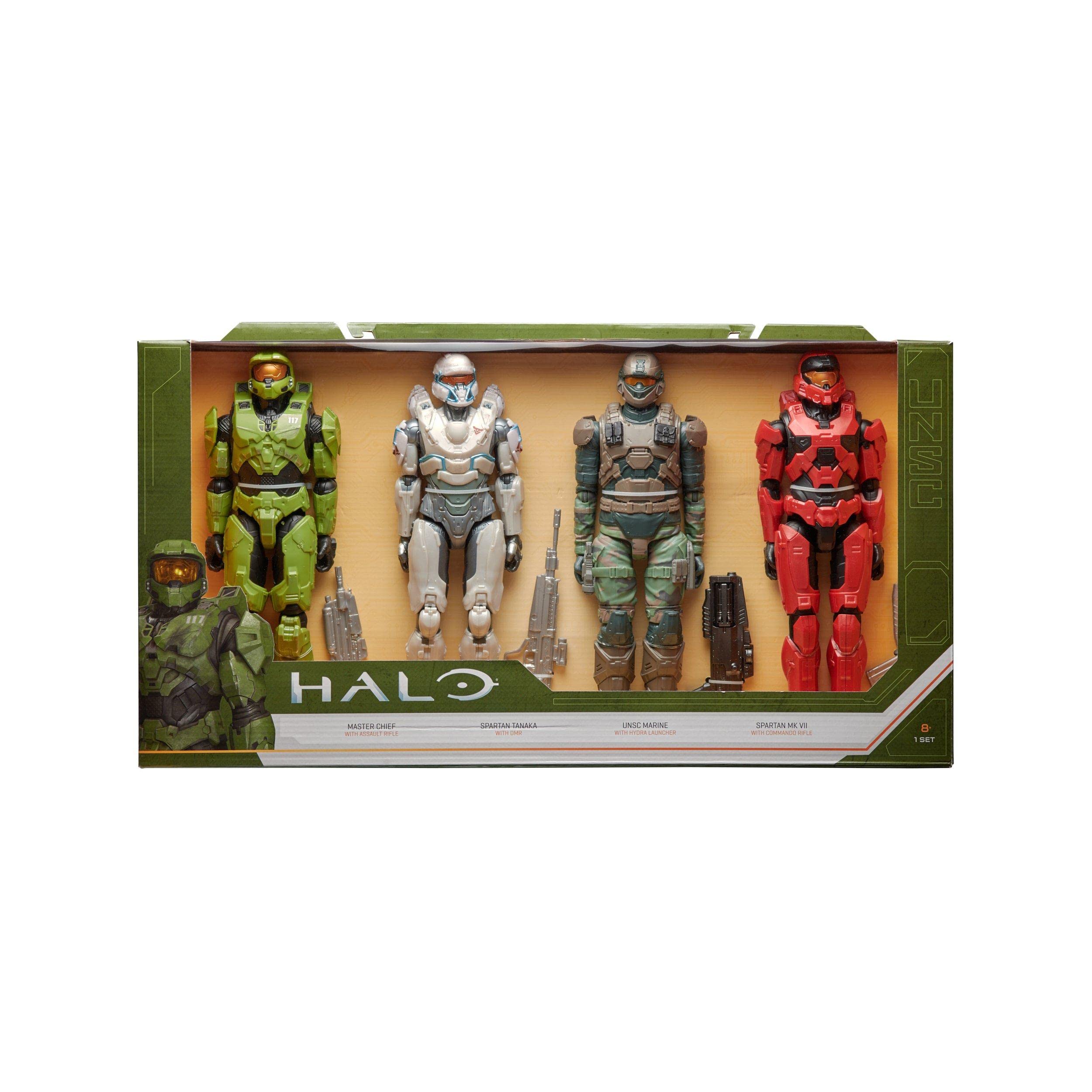 Set de Figuras Halo Unsc 4 Piezas - Venta Internacional