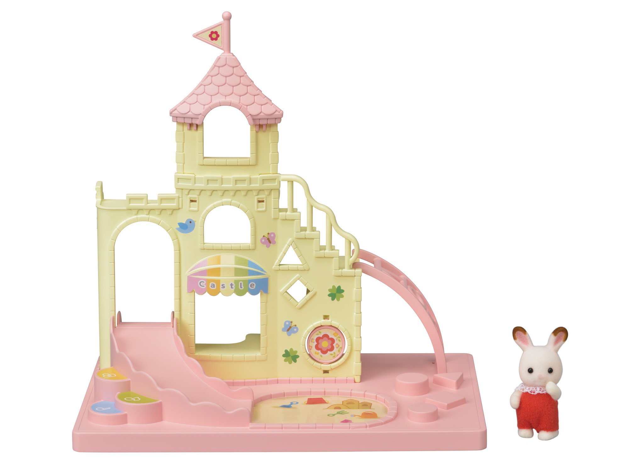 Foto 2 pulgar | Playground Calico Critters Baby Castle Con Conejo De Chocolate - Venta Internacional.