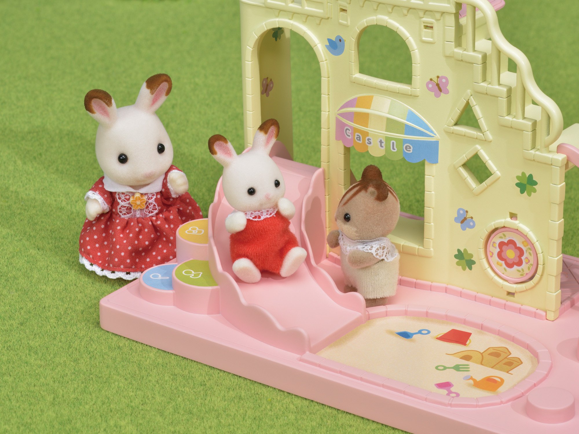 Foto 6 pulgar | Playground Calico Critters Baby Castle Con Conejo De Chocolate - Venta Internacional.
