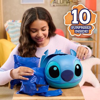 Foto 2 | Mystery Capsule Just Play Disney Stitch Jumbo Con Figura De 23 Cm - Venta Internacional.