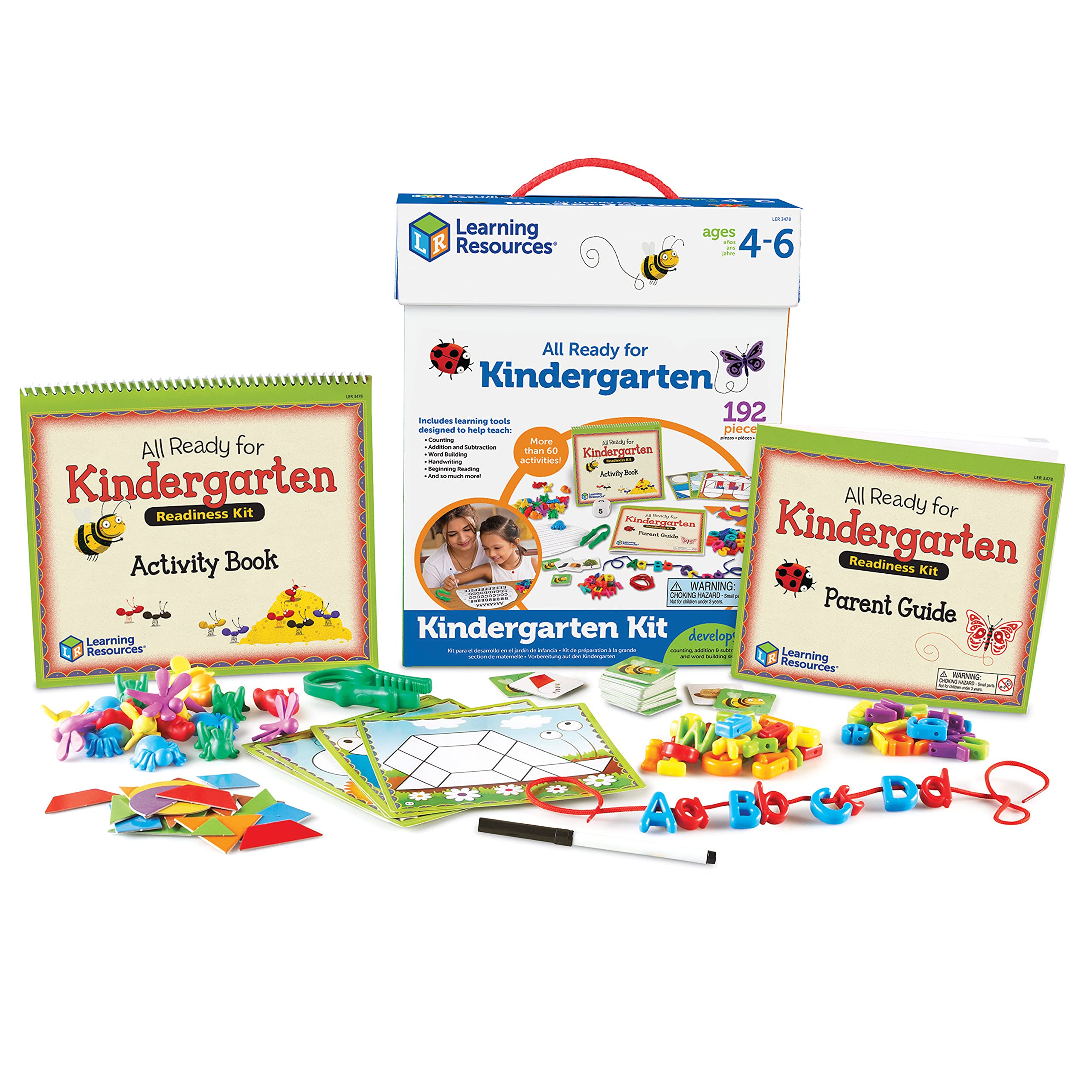 Foto 2 pulgar | Kit De Preparación Para El Jardín De Infantes Recursos De Aprendizaje All Ready 4+ - Venta Internacional.