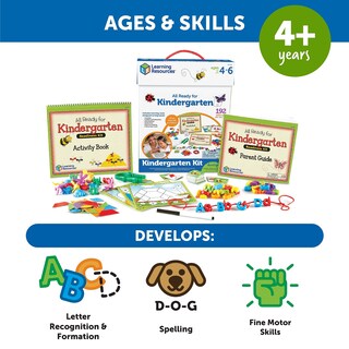 Foto 4 | Kit De Preparación Para El Jardín De Infantes Recursos De Aprendizaje All Ready 4+ - Venta Internacional.