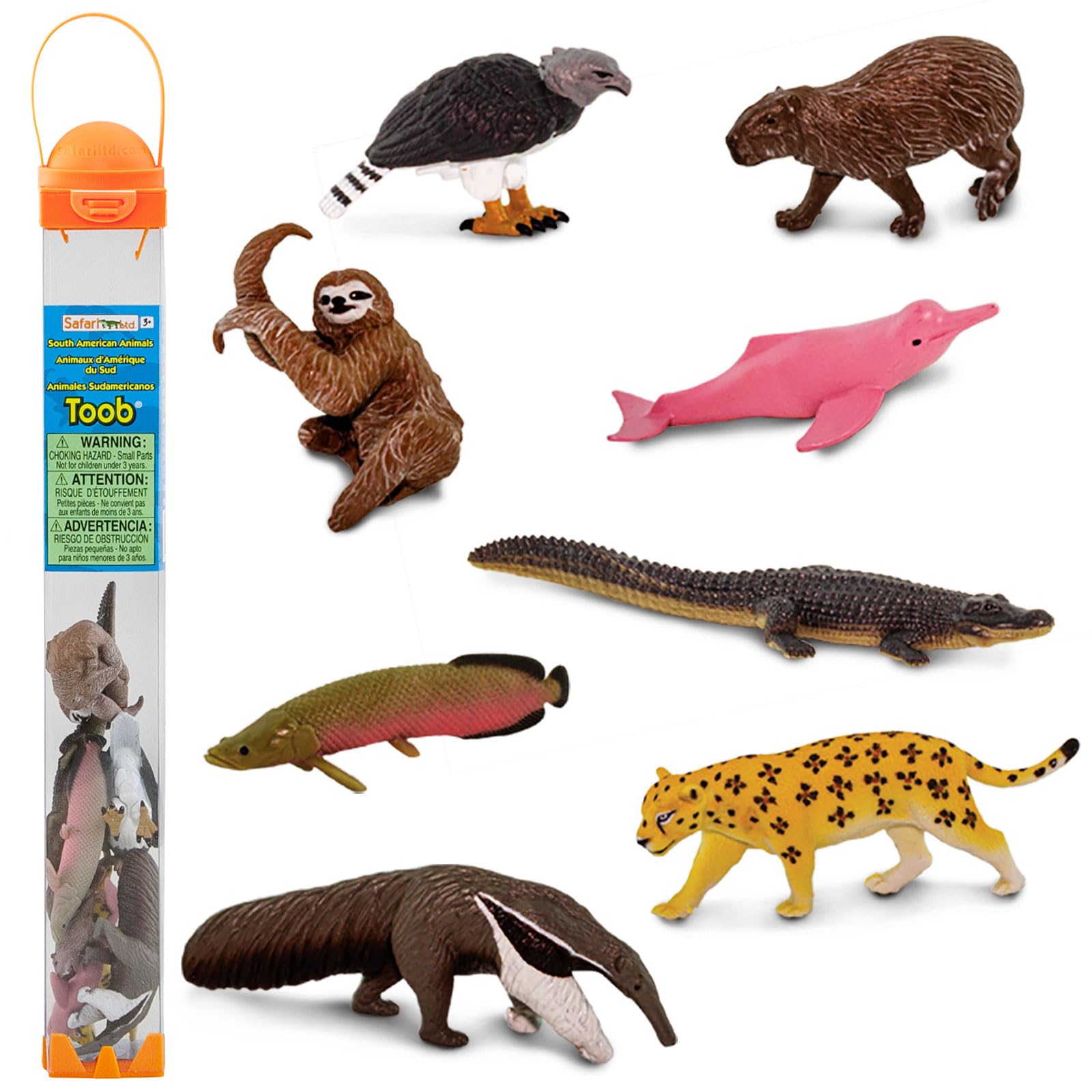 Foto 2 pulgar | Figuras De Juguete Safari Ltd. Animales Sudamericanos Toob 3+ - Venta Internacional.