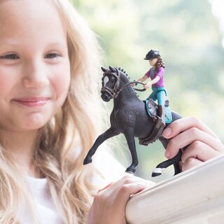 Foto 2 | Set De Juego Schleich Horse Club Lisa & Storm Con Rider, 10 Piezas, 5 O Más - Venta Internacional.