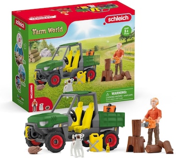 Foto 1 | Toy Schleich Trabajando En El Bosque - Venta Internacional.