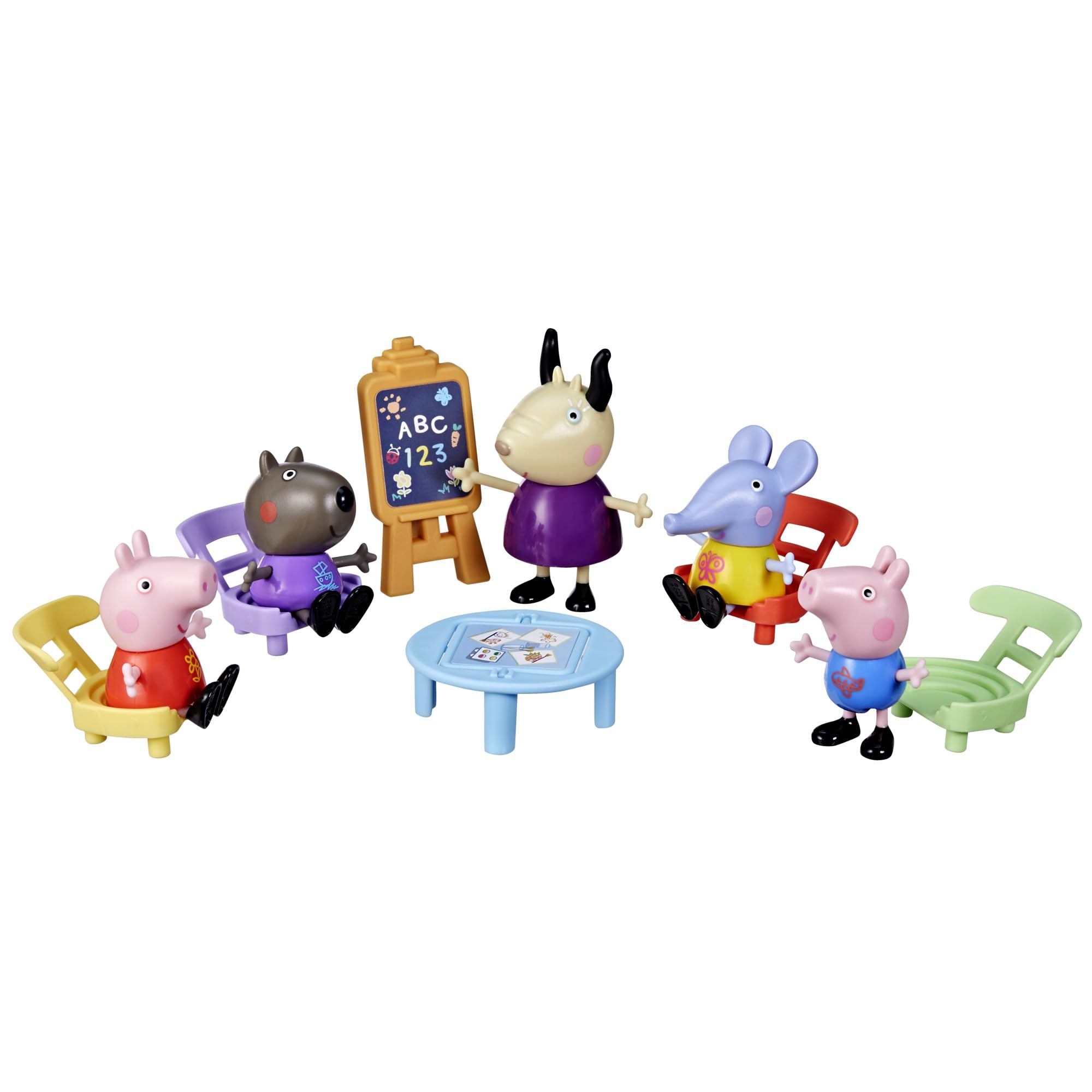 Foto 2 pulgar | Juguete Playgroup Peppa Pig Con 5 Figuras De Acción Y 6 Accesorios - Venta Internacional.