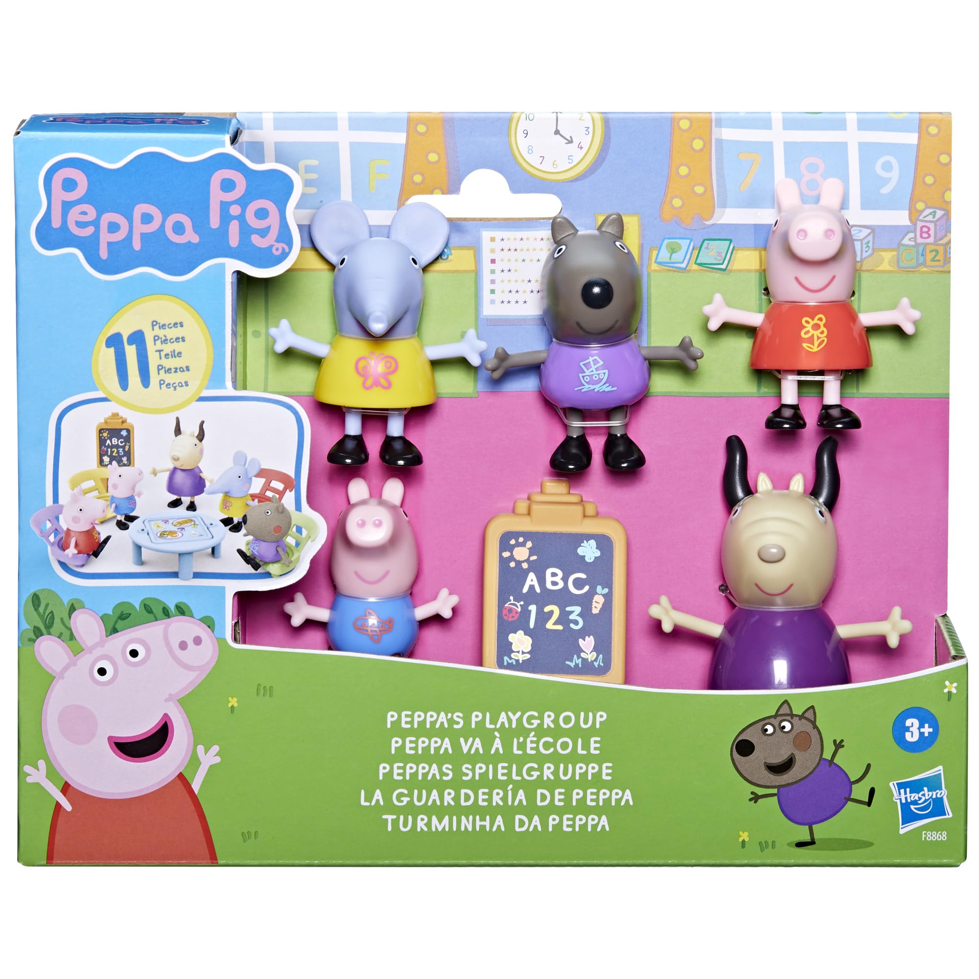 Foto 3 pulgar | Juguete Playgroup Peppa Pig Con 5 Figuras De Acción Y 6 Accesorios - Venta Internacional.
