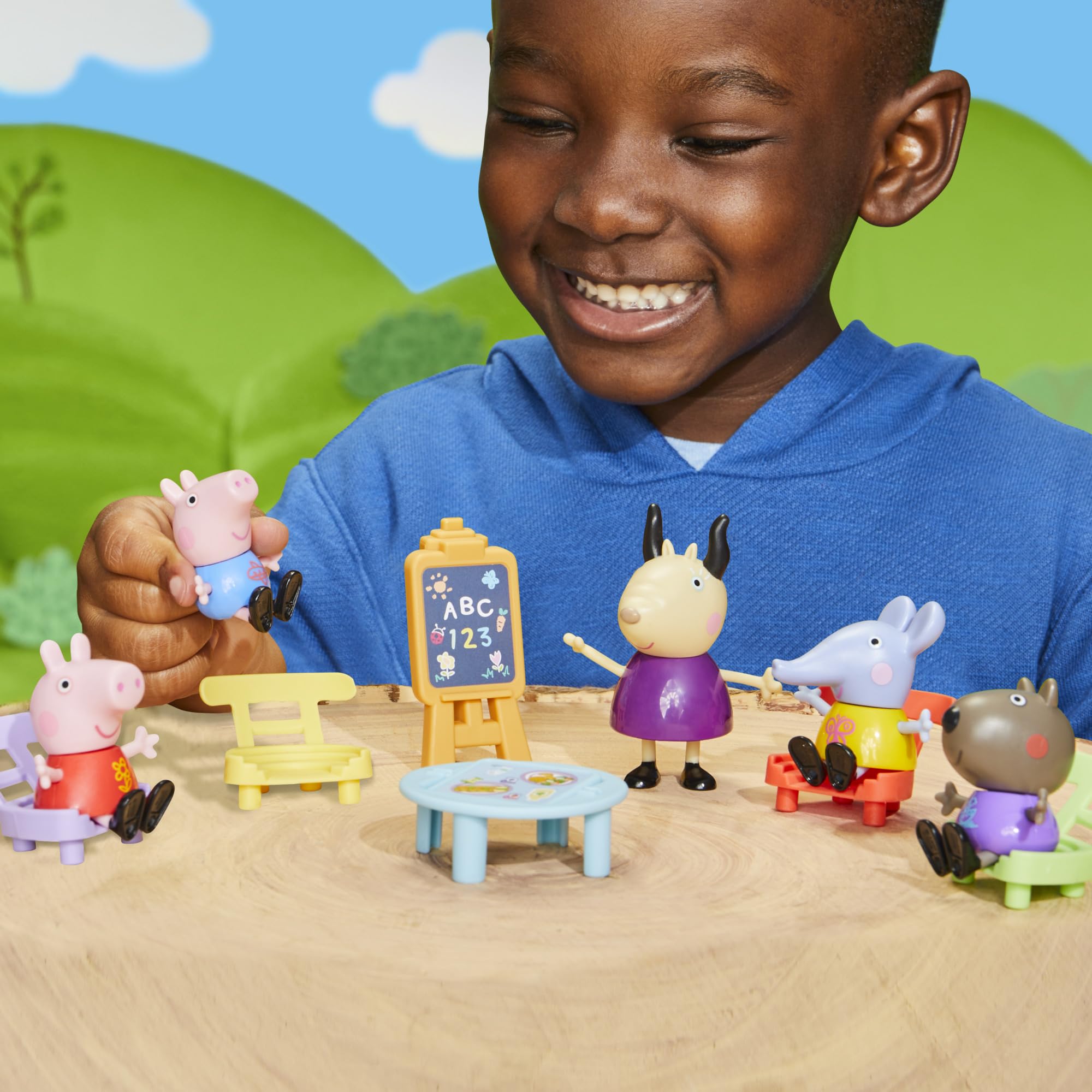 Foto 8 pulgar | Juguete Playgroup Peppa Pig Con 5 Figuras De Acción Y 6 Accesorios - Venta Internacional.
