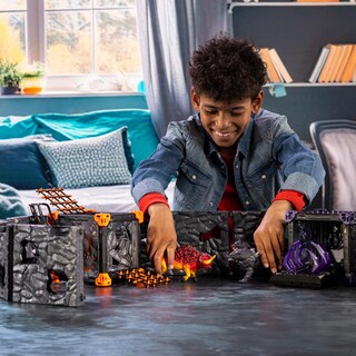 Foto 2 | Set De Juego Schleich Eldrador Creatures Battlecave Arena Lava Vs Shadow - Venta Internacional.