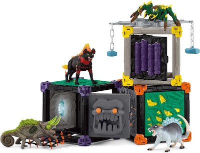 Foto 3 | Set De Juego Schleich Eldrador Creatures Battlecave Arena Lava Vs Shadow - Venta Internacional.