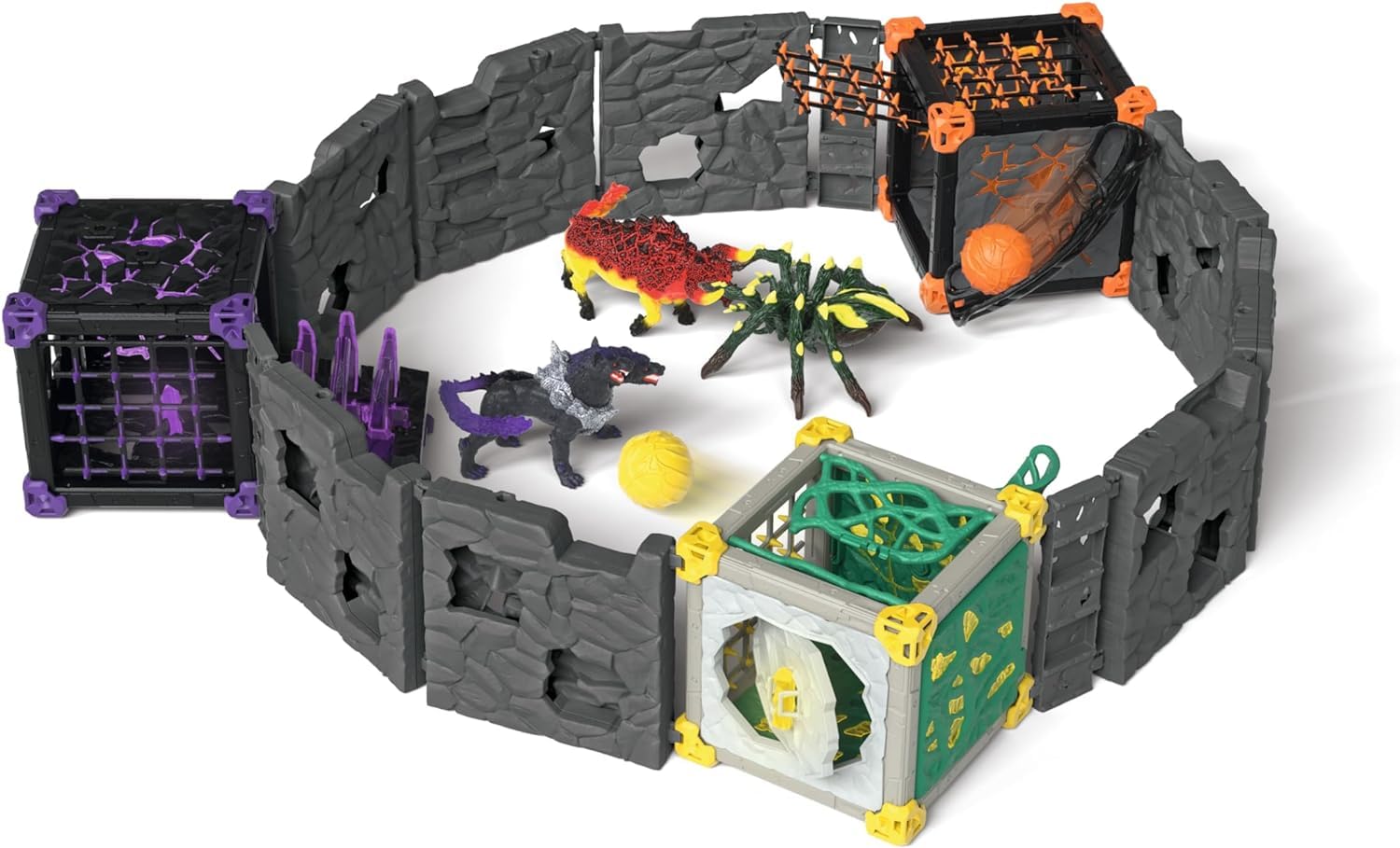 Foto 5 pulgar | Set De Juego Schleich Eldrador Creatures Battlecave Arena Lava Vs Shadow - Venta Internacional.