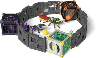 Foto 4 | Set De Juego Schleich Eldrador Creatures Battlecave Arena Lava Vs Shadow - Venta Internacional.